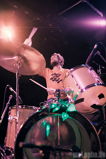 Menomena at Paradise Rock Club, November 10, 2007. Photo by Joshua Bean.