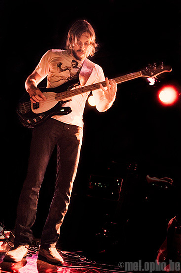 Menomena at Paradise Rock Club, November 10, 2007. Photo by Joshua Bean.