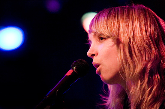 Georgie James at Great Scott, November 14, 2007. Photo by Joshua Bean.