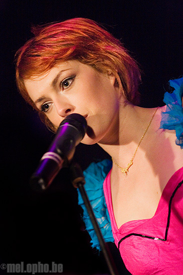 The Pipettes at Great Scott, November 15, 2007. Photo by Joshua Bean.