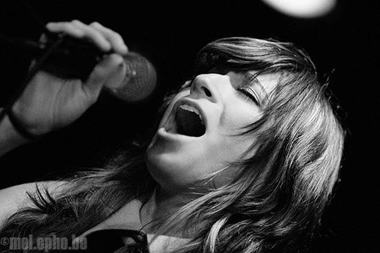 Nicole Atkins and the Sea at Great Scott, November 15, 2007. Photo by Joshua Bean.