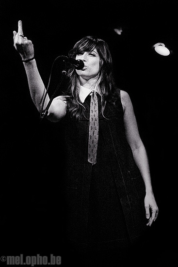Nicole Atkins and the Sea at Great Scott, November 15, 2007. Photo by Joshua Bean.