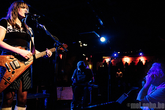 Grace Potter and the Nocturnals at Paradise Rock Club, December 6, 2007. Photo by Joshua Bean.
