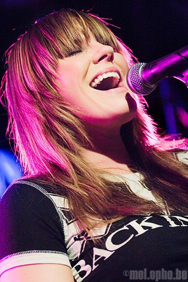 Grace Potter and the Nocturnals at Paradise Rock Club, December 6, 2007. Photo by Joshua Bean.
