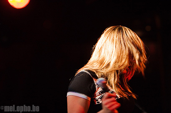 Grace Potter and the Nocturnals at Paradise Rock Club, December 6, 2007. Photo by Joshua Bean.