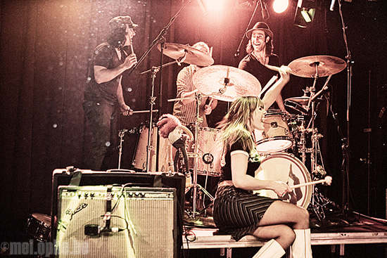 Grace Potter and the Nocturnals at Paradise Rock Club, December 6, 2007. Photo by Joshua Bean.