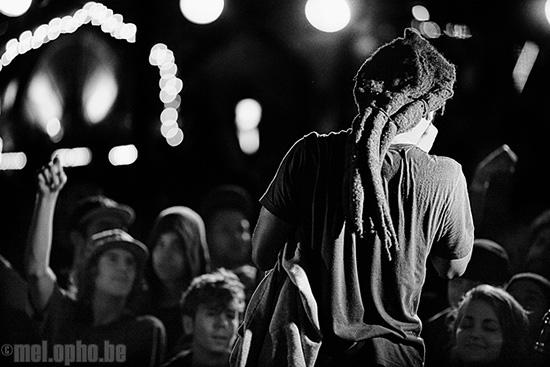 Mr. Lif at Middle East Downstairs, December 14, 2007. Photo by Joshua Bean.