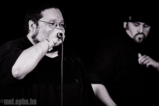 Mr. Lif at Middle East Downstairs, December 14, 2007. Photo by Joshua Bean.