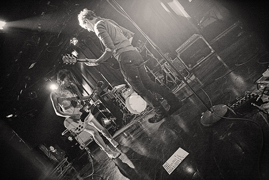 Blonde Redhead at Paradise Rock Club, January 20, 2008. Photo by Joshua Bean.