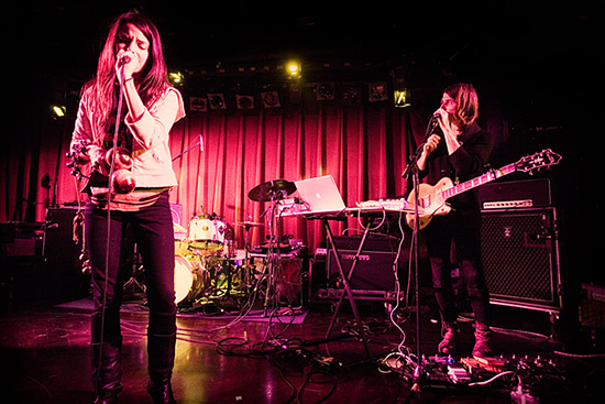 School of Seven Bells at Paradise Rock Club, January 20, 2008. Photo by Joshua Bean.