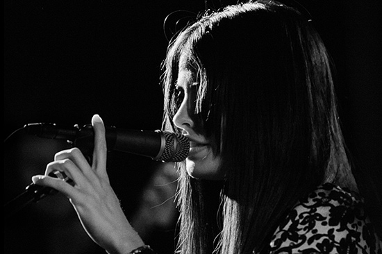 School of Seven Bells at Paradise Rock Club, January 20, 2008. Photo by Joshua Bean.