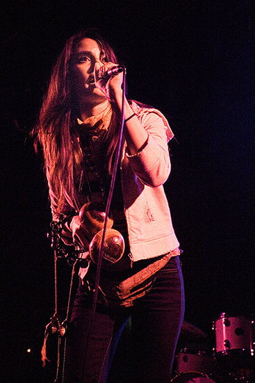 School of Seven Bells at Paradise Rock Club, January 20, 2008. Photo by Joshua Bean.