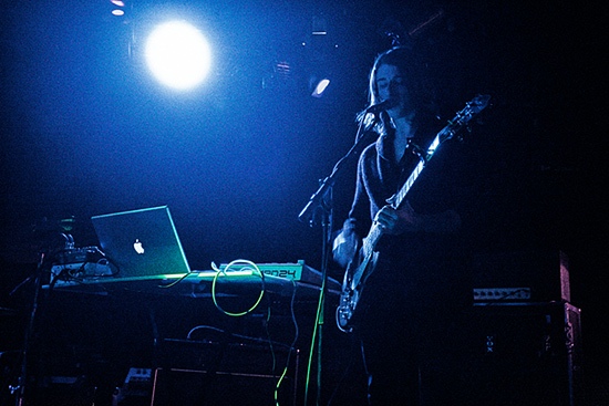 School of Seven Bells at Paradise Rock Club, January 20, 2008. Photo by Joshua Bean.