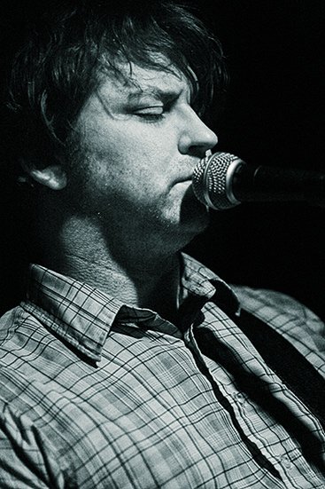Six Organs of Admittance at Middle East Upstairs, January 27, 2008. Photo by Joshua Bean.