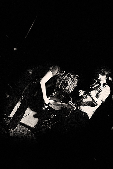 Six Organs of Admittance at Middle East Upstairs, January 27, 2008. Photo by Joshua Bean.