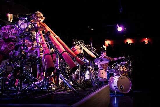 Xavier Rudd at Paradise Rock Club, January 30, 2008. Photo by Joshua Bean.