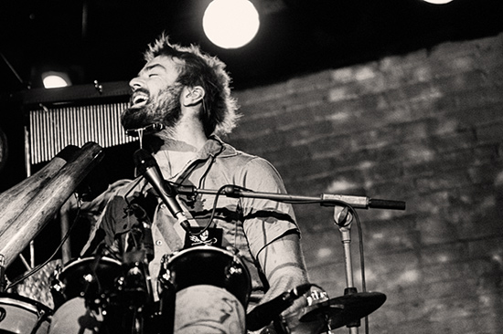 Xavier Rudd at Paradise Rock Club, January 30, 2008. Photo by Joshua Bean.