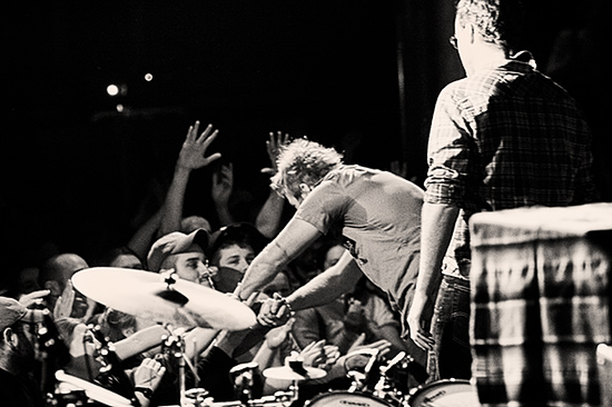 Xavier Rudd at Paradise Rock Club, January 30, 2008. Photo by Joshua Bean.