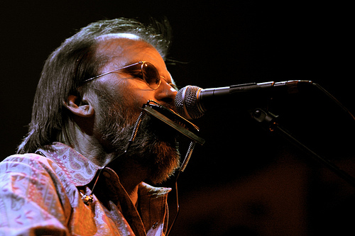 Steve Earle at Paradiso, January 31, 2008. Photo by Beana Bern.