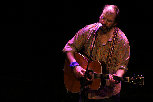 Steve Earle at Paradiso, January 31, 2008. Photo by Beana Bern.