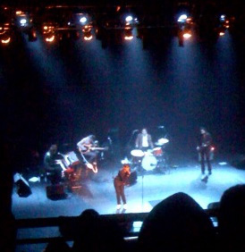Cat Power at Orpheum Theatre, February 7, 2008. Photo by Jenny Rushlow.
