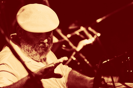 Poncho Sanchez. Photo by Joshua Bean.