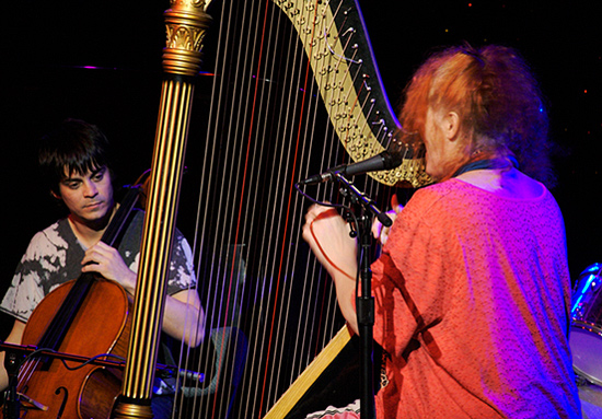 Baby Dee at The Triple Door, February 11, 2008. Photo by Daniel Reed Martin.