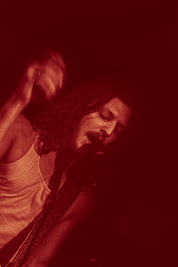 Yeasayer at Great Scott, February 12, 2008. Photo by Joshua Bean.