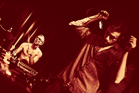 Yeasayer at Great Scott, February 12, 2008. Photo by Joshua Bean.