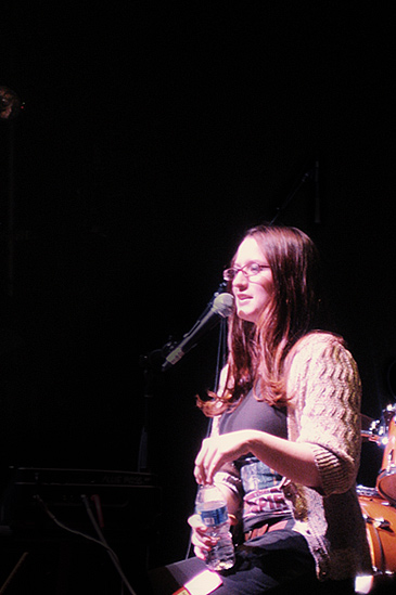 Ingrid Michaelson at Webster Hall, February 15, 2008. Photo by Anna Gillespie.