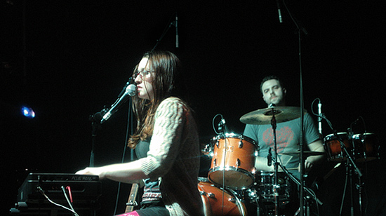 Ingrid Michaelson at Webster Hall, February 15, 2008. Photo by Anna Gillespie.