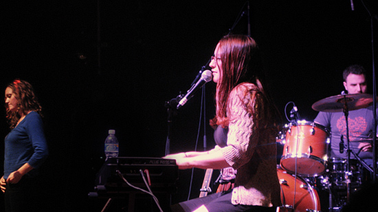Ingrid Michaelson at Webster Hall, February 15, 2008. Photo by Anna Gillespie.