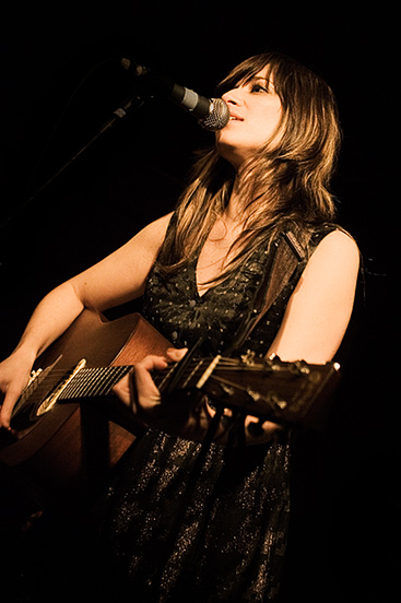 Nicole Atkins and the Sea at T.T. the Bear's Place, February 15, 2008. Photo by Joshua Bean.