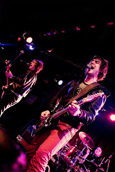 Switches at Paradise Rock Club, February 18, 2008. Photo by Joshua Bean.