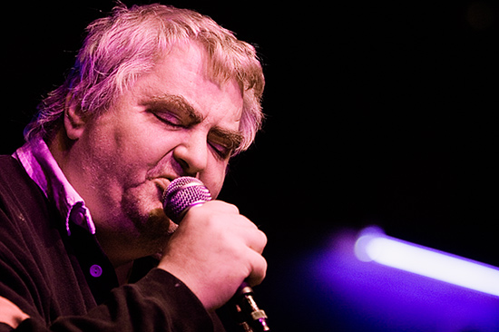 Daniel Johnston at The Roxy, February 20, 2008. Photo by Joshua Bean.