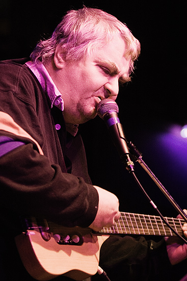 Daniel Johnston at The Roxy, February 20, 2008. Photo by Joshua Bean.