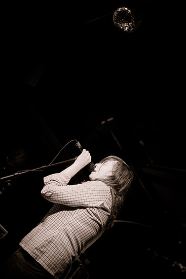 Black Mountain at Middle East Upstairs, February 24, 2008. Photo by Joshua Bean.