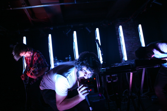 Genghis Tron at Great Scott, February 24, 2008. Photo by Christopher Huang.