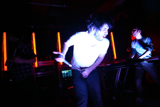 Genghis Tron at Great Scott, February 24, 2008. Photo by Christopher Huang.