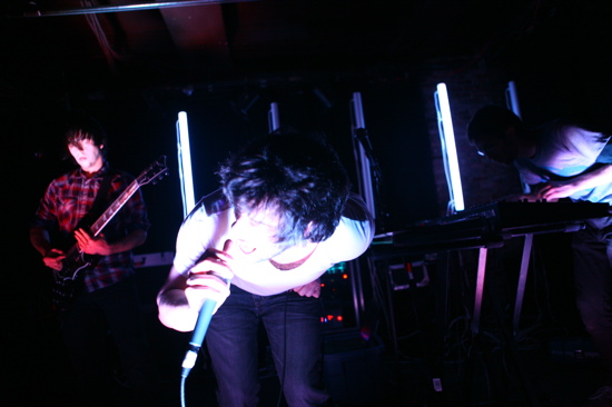Genghis Tron at Great Scott, February 24, 2008. Photo by Christopher Huang.