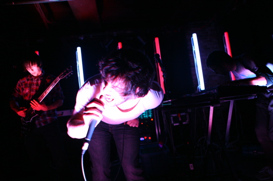 Genghis Tron at Great Scott, February 24, 2008. Photo by Christopher Huang.