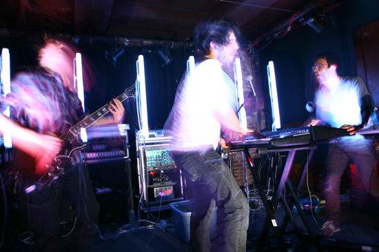 Genghis Tron at Great Scott, February 24, 2008. Photo by Christopher Huang.