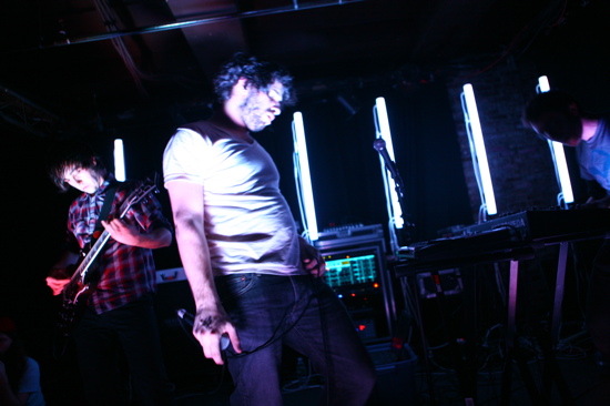 Genghis Tron at Great Scott, February 24, 2008. Photo by Christopher Huang.