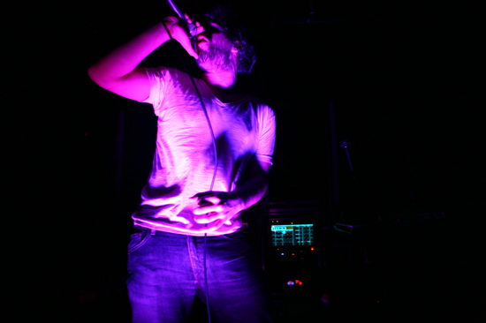 Genghis Tron at Great Scott, February 24, 2008. Photo by Christopher Huang.