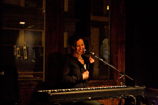 The Other Side of the Bear Acoustic Series at T.T. the Bear's Place, February 24, 2008. Photo by Ari Sommer.