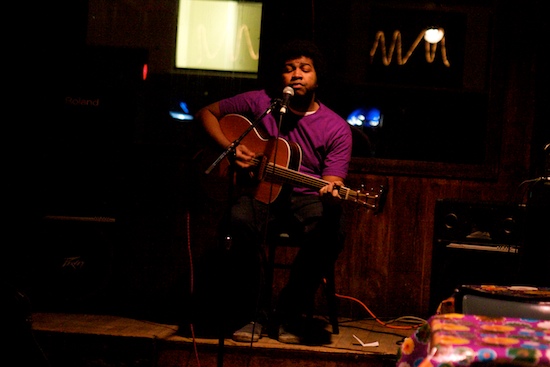 The Other Side of the Bear Acoustic Series at T.T. the Bear's Place, February 24, 2008. Photo by Ari Sommer.