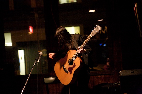 The Other Side of the Bear Acoustic Series at T.T. the Bear's Place, February 24, 2008. Photo by Ari Sommer.