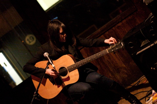 The Other Side of the Bear Acoustic Series at T.T. the Bear's Place, February 24, 2008. Photo by Ari Sommer.