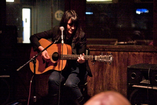 The Other Side of the Bear Acoustic Series at T.T. the Bear's Place, February 24, 2008. Photo by Ari Sommer.