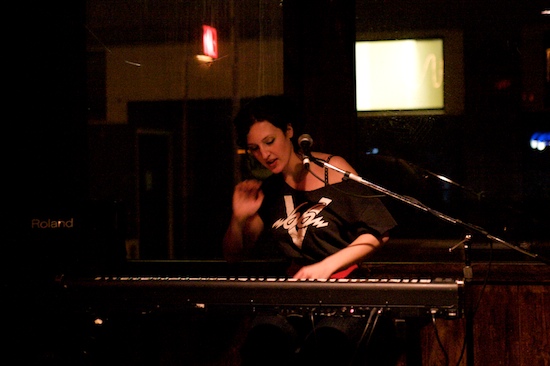 The Other Side of the Bear Acoustic Series at T.T. the Bear's Place, February 24, 2008. Photo by Ari Sommer.